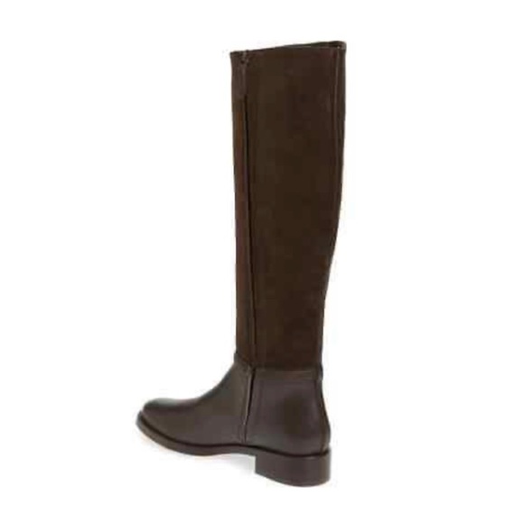 TORY BURCH Miller Brown Suede Leather Boot - Picture 5 of 8